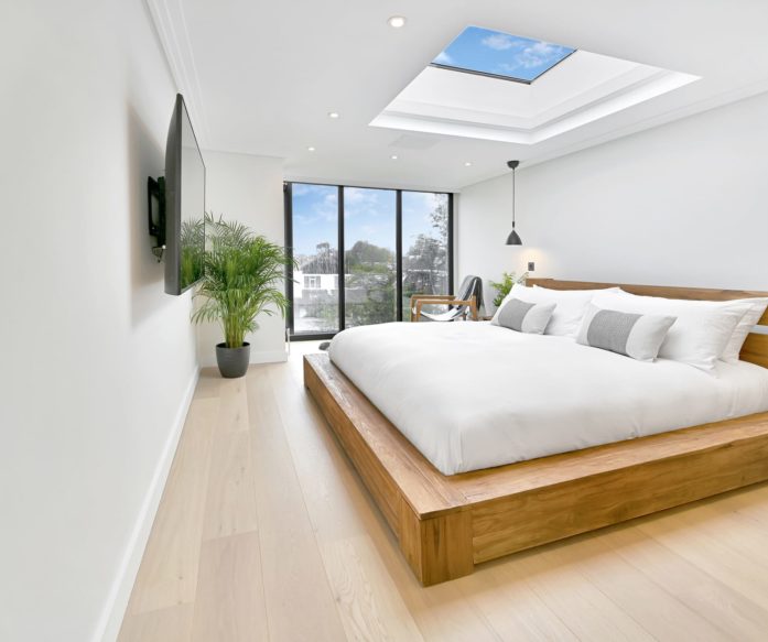 Beautiful bedroom with skylight in a loft conversion in Hither Green SE12