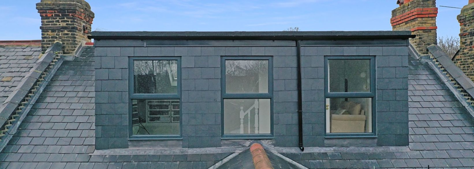grey slated loft conversion east london wanstead