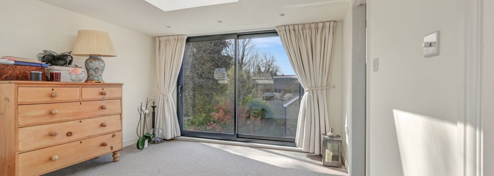 dormer loft conversion with sliding french doors in Dulwich London SE22