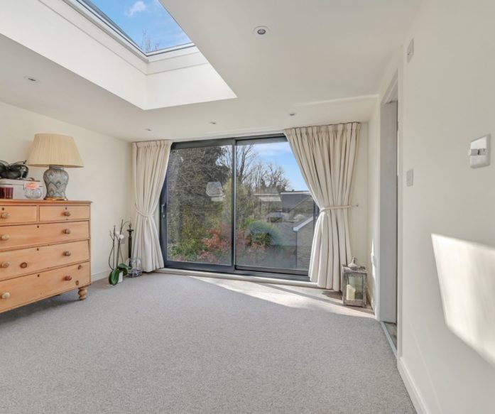 dormer loft conversion with sliding french doors in Dulwich London SE22