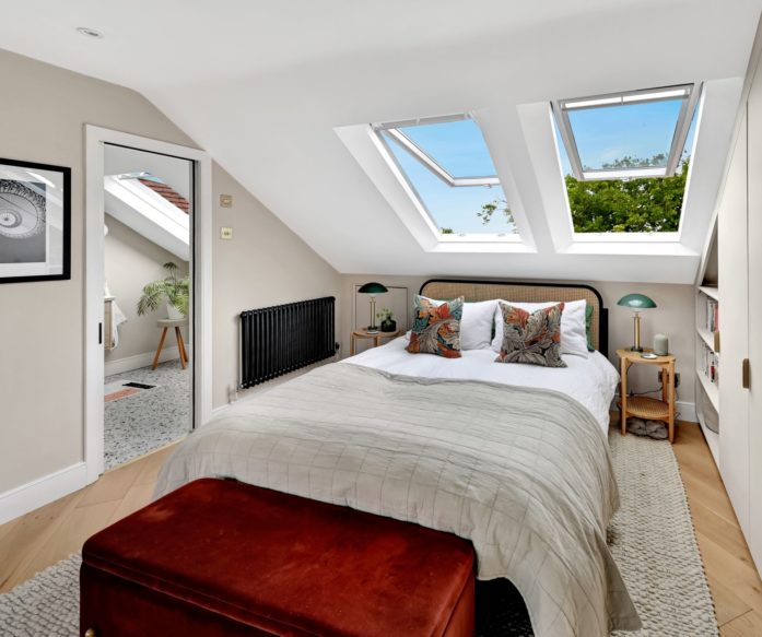 Double Velux Windows in Loft Conversion in Brentwood Essex CM13