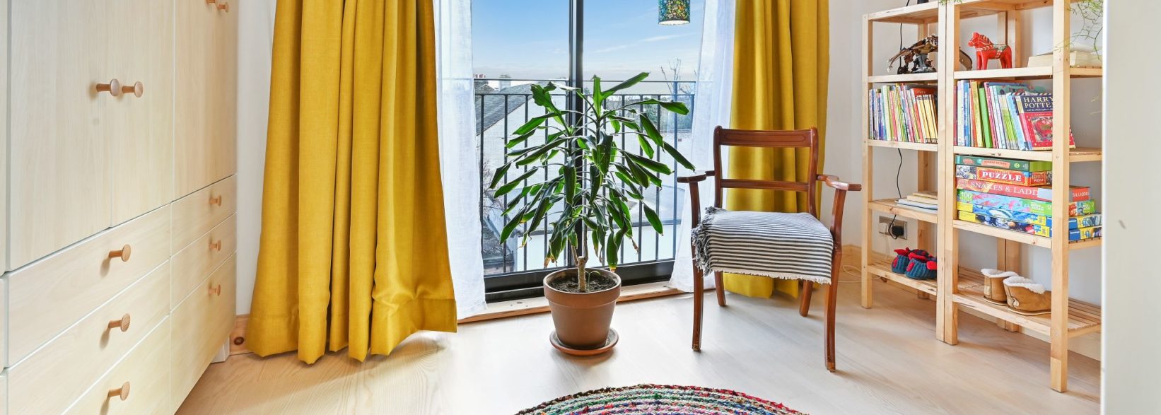 Islington loft conversion EC1A, children's bedroom with juliet balcony