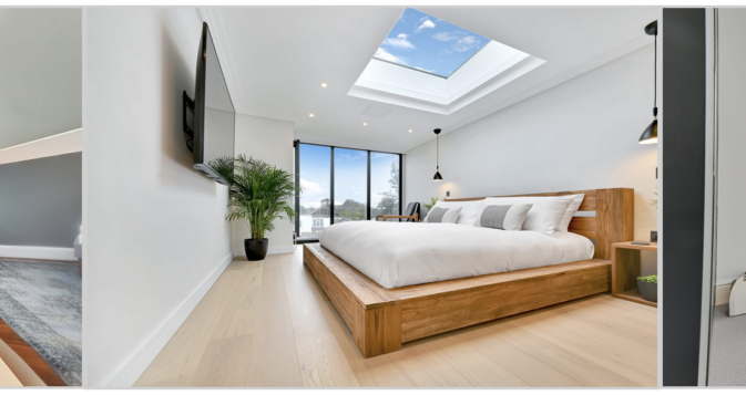 Loft conversions in Cambridge, image showing bedroom, bathroom and spacious living spaces