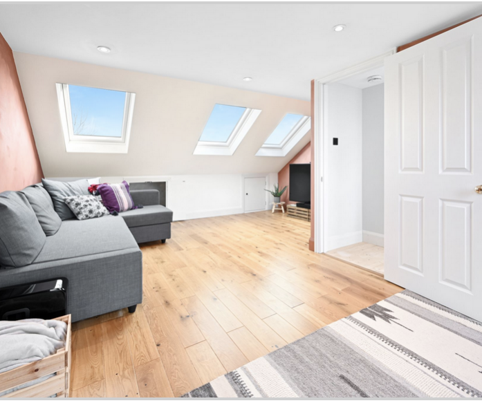 Spacious and practical loft conversion bedrooms and living spaces Waltham Cross