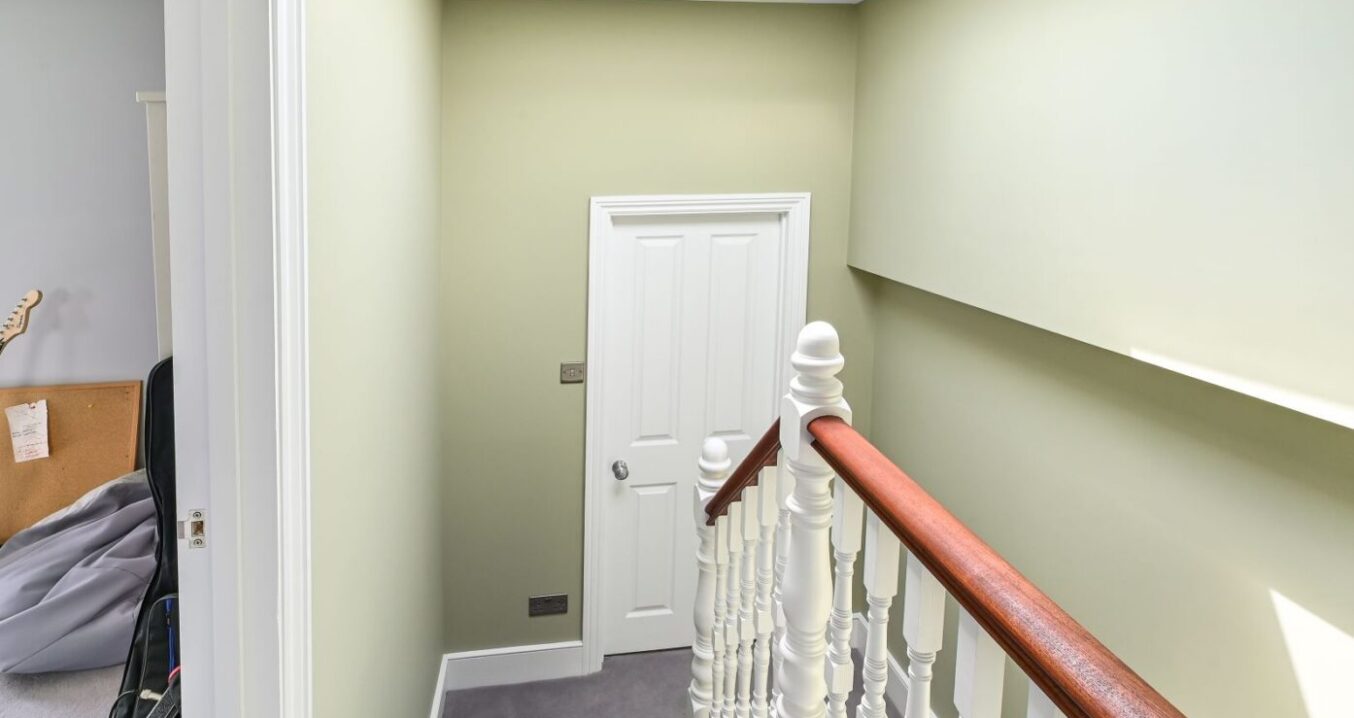 Staircase to loft conversion Dulwich SE22 with skylight