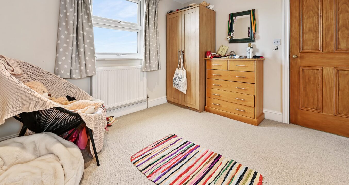 Finished child bedroom in a loft conversion, featured on the Absolute Lofts Loughton Our Work page.